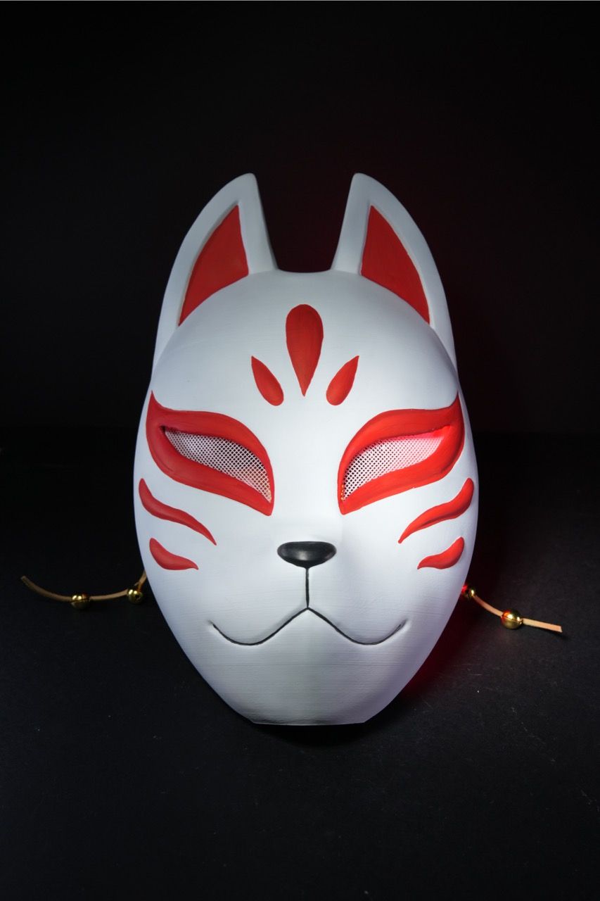 mască Kitsune pentru Halloween