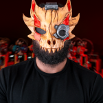 • mască cyber demon