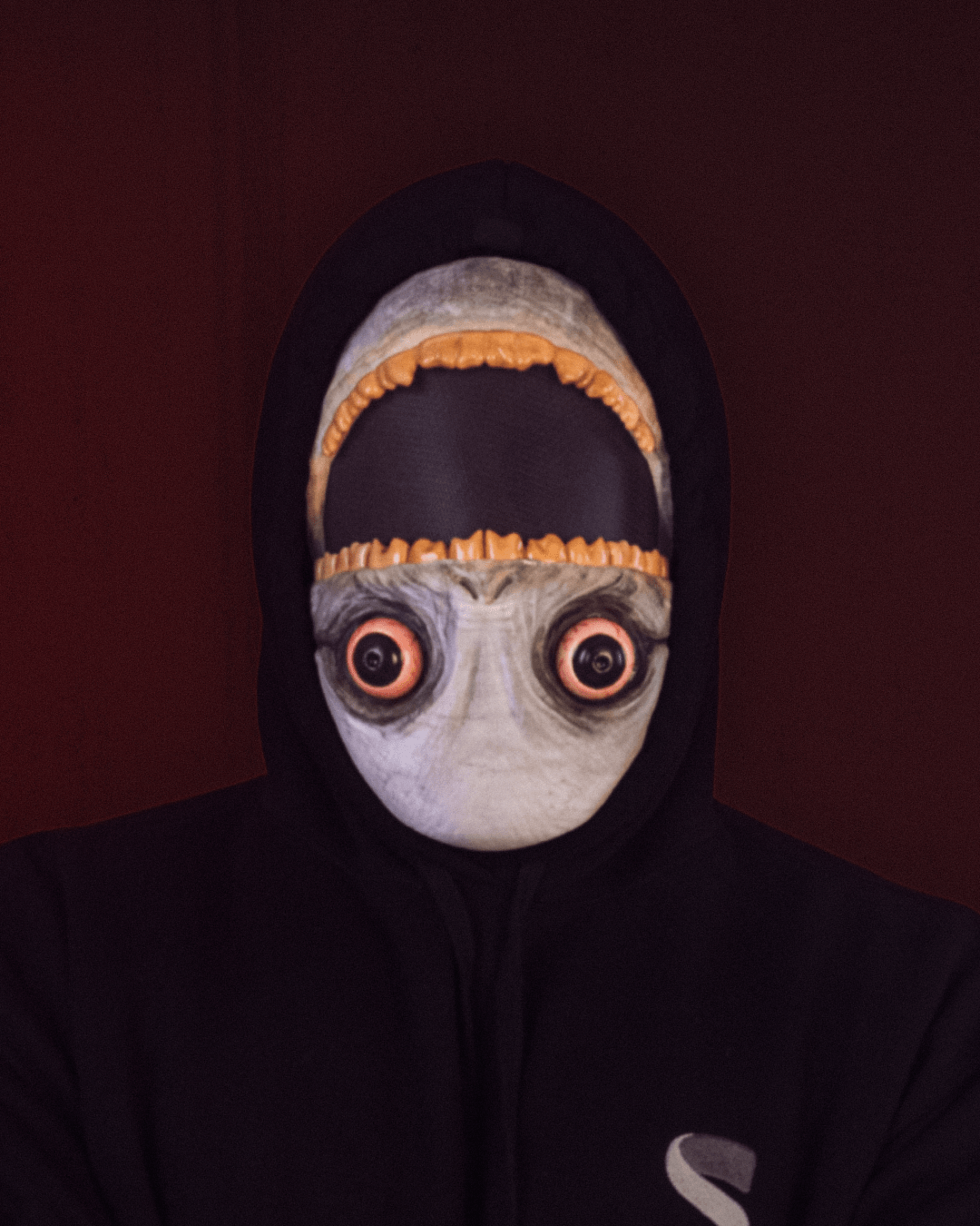 mască înfricoșătoare Inverted Grin pentru cosplay