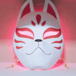 Kitsune Mask pentru cosplay anime